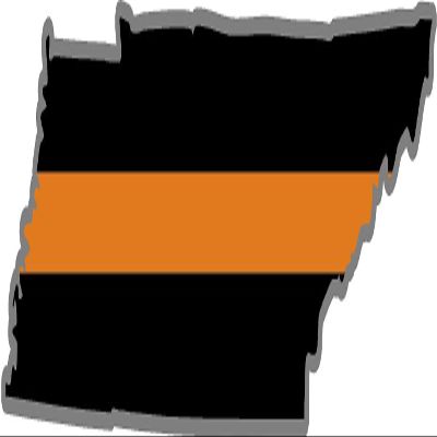5" Tennessee Tn Thin Orange Line State Shape American Flag Search and Rescue Sticker