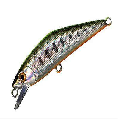Smith LTD Minnow D-Contact 72, 2.8 inches (72 mm), 0.3 oz (9.5 g), Chart Back Yamame #40 Lure