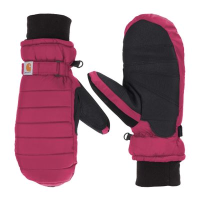 Carhartt Women's Quilts Insulated Mitten, Crabapple, Medium