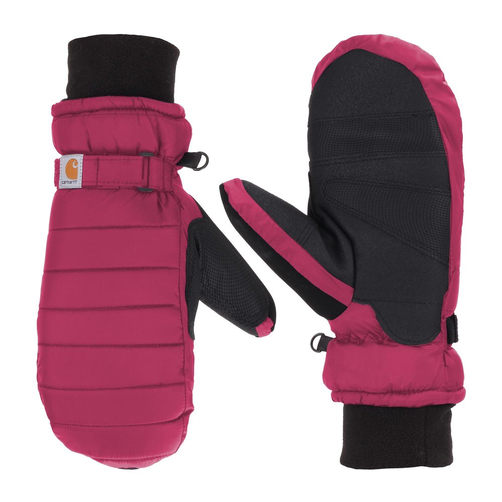 Carhartt Women's Quilts Insulated Mitten, Crabapple, Medium