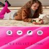 CHUNG Girls Light Weight Stretchy Footed Lights Students Ballet 1or3 pieces, Hot Pink, 3-5Y view 4