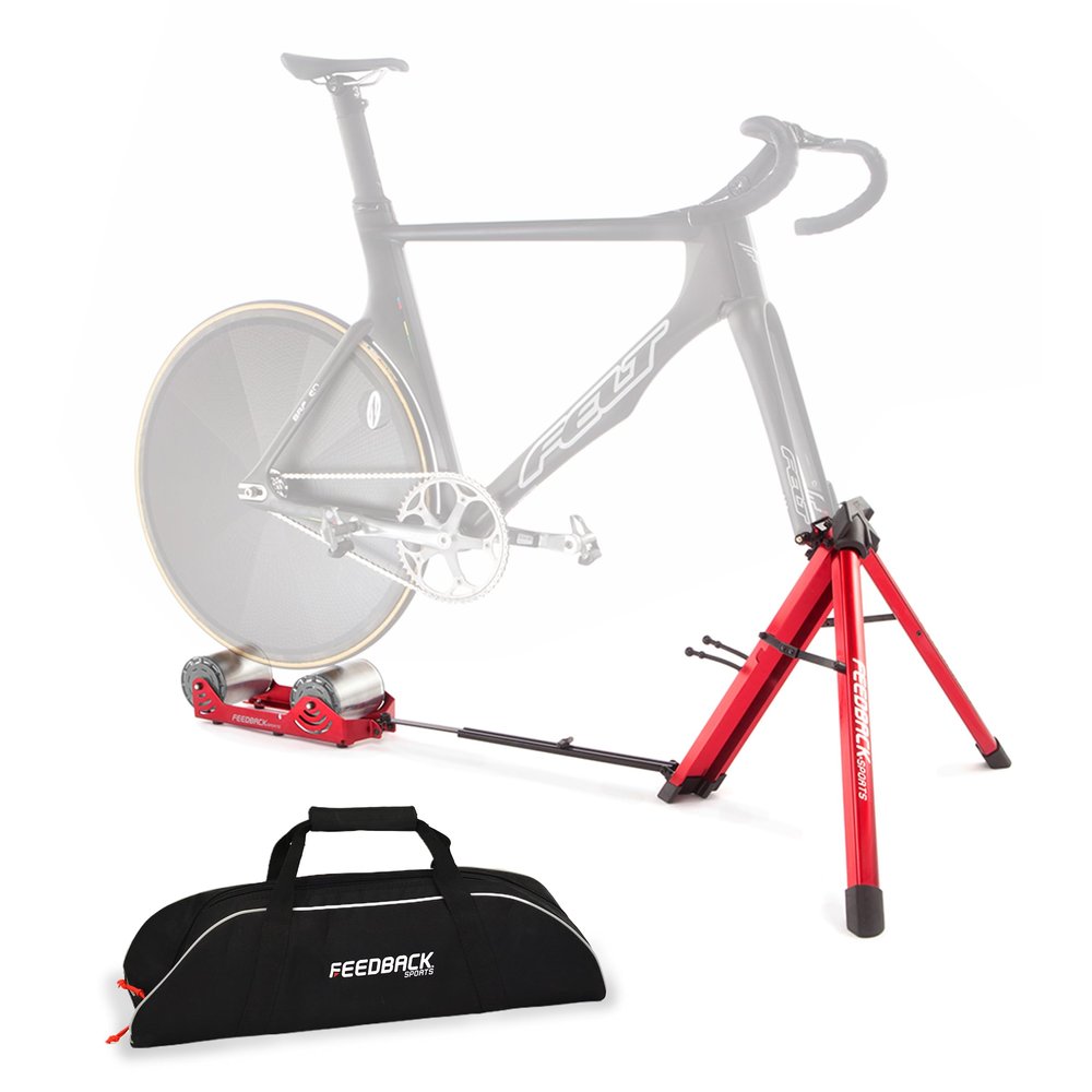 FEEDBACK SPORTS Omnium Zero-Drive Zero Resistance Bike Trainer w/Travel Bag
