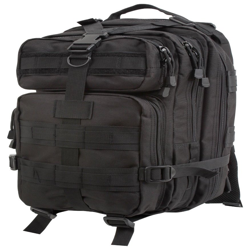 Rothco Trauma Kit Backpack - Includes Over 190 Emergency Survival Items for Any Situation - Black