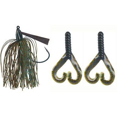 Arkie Lures SJP-38-26 Platinum Swimming Jig Set- #26 Blue Gill- 3/8 oz