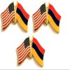 3 Armenia USA Friendship Flag Lapel Pins Pack of 3 Armenian & American Double Flag Pin Badge view 1
