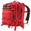 Rothco Trauma Kit Backpack - Includes Over 190 Emergency Survival Items for Any Situation - Red view 1