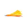 10pcs Fish WOW! 4" mini Feather 1/2oz Bullet Chrome Head Trolling Tuna Lure Squid Skirts - 5 Colors view 4