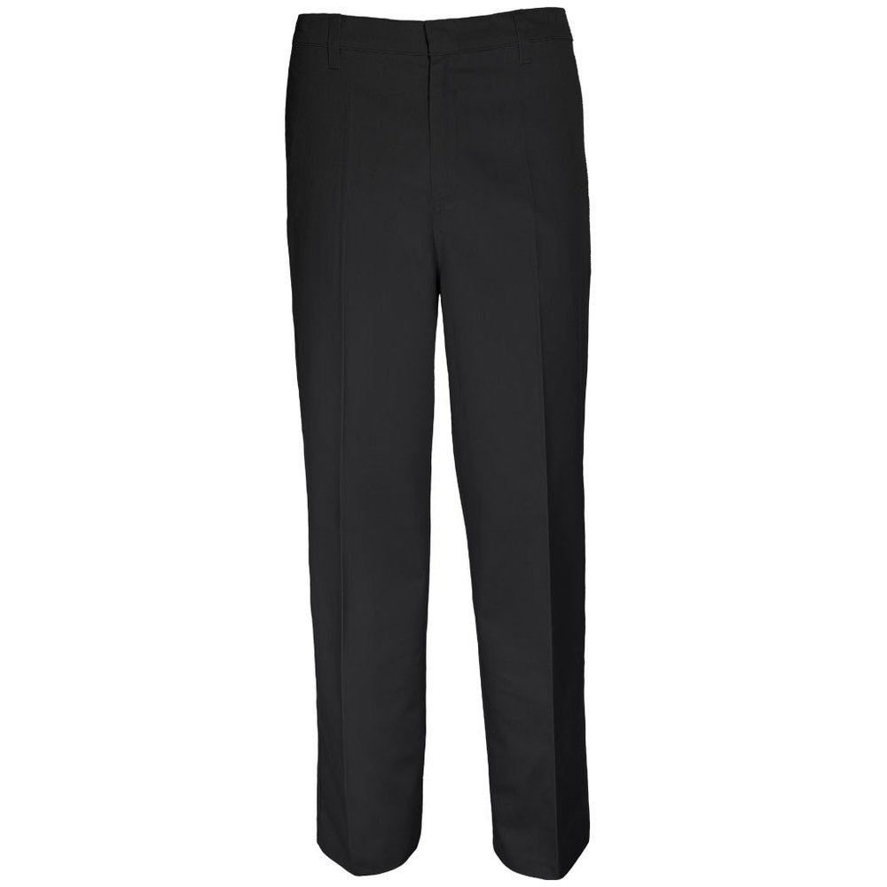 Pro5 Boys' School Uniform Regular Fit Pant Black/Navy/Khaki/Grey 4~20 (16, Black)