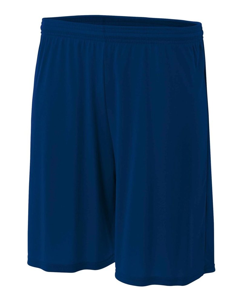 A4 Sportswear Navy Youth Large 6" Performance Shorts Moisture Wicking All Season UPF 30+/No Pockets