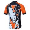 Uriah Men's Cycling Jersey Short Sleeve Reflective Orange Style Size 5XL(CN) view 2