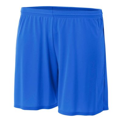 A4 Sportswear Royal Adult Small 9" Performance Shorts Moisture Wicking All Season UPF 30+/No Pockets