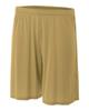 A4 Sportswear Vegas Gold Youth Small 6" Performance Shorts Moisture Wicking All Season UPF 30+/No Pockets view 1