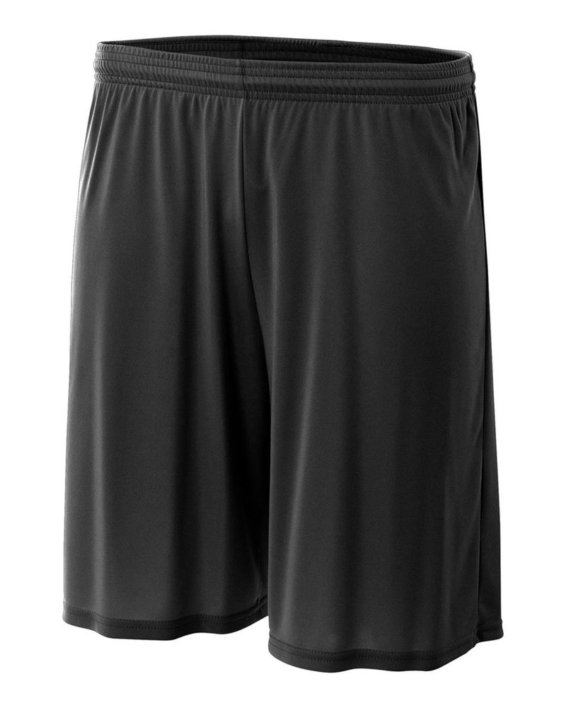 A4 Sportswear Black Youth XS 6" Performance Shorts Moisture Wicking All Season UPF 30+/No Pockets