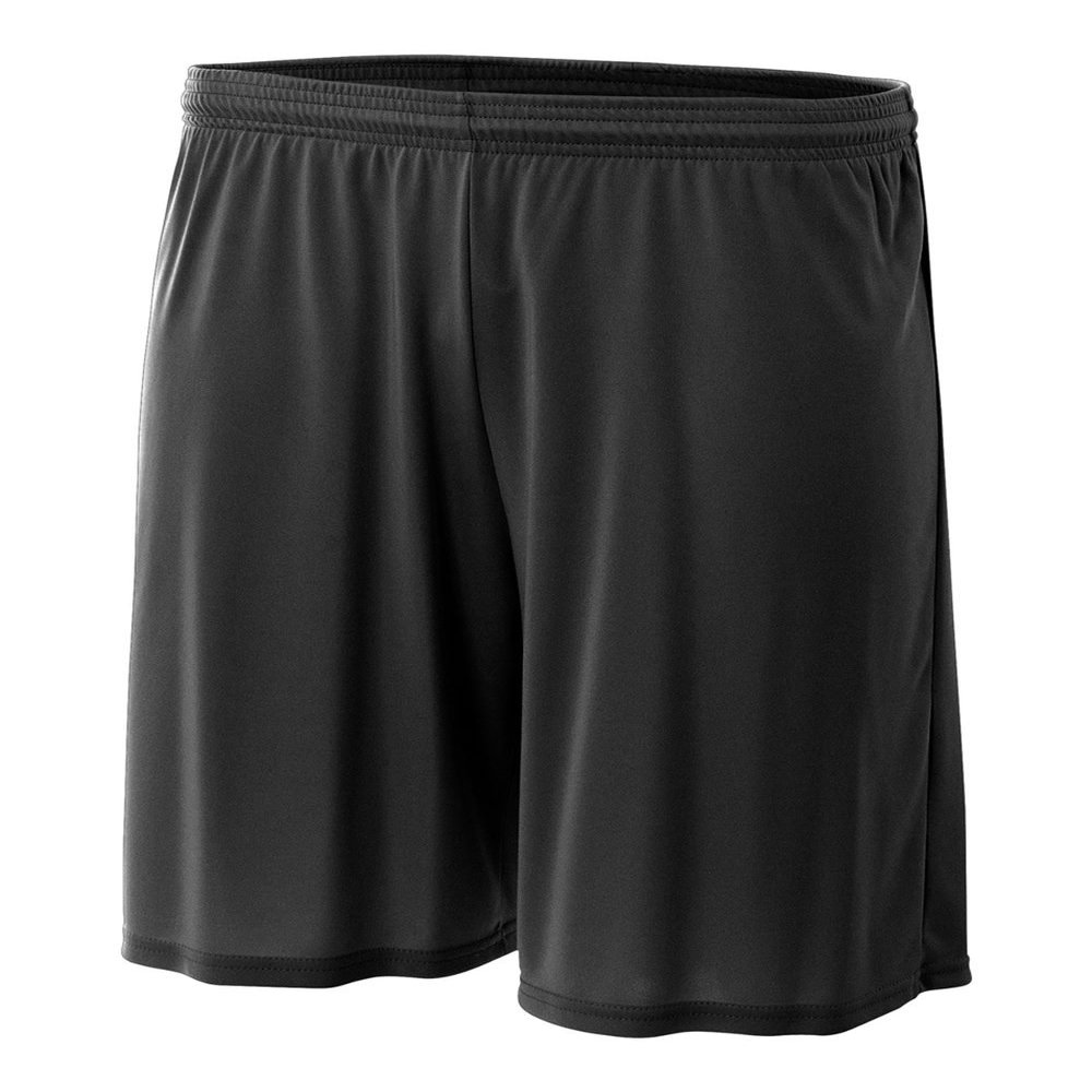 Black Adult Large 7" Wicking Performance Shorts