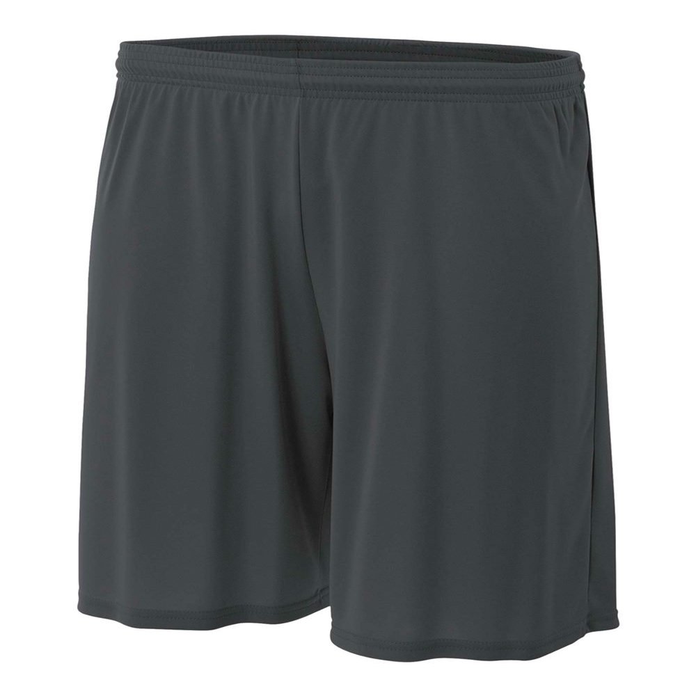A4 Sportswear Graphite Adult Small 7" Performance Shorts Moisture Wicking All Season UPF 30+/No Pockets