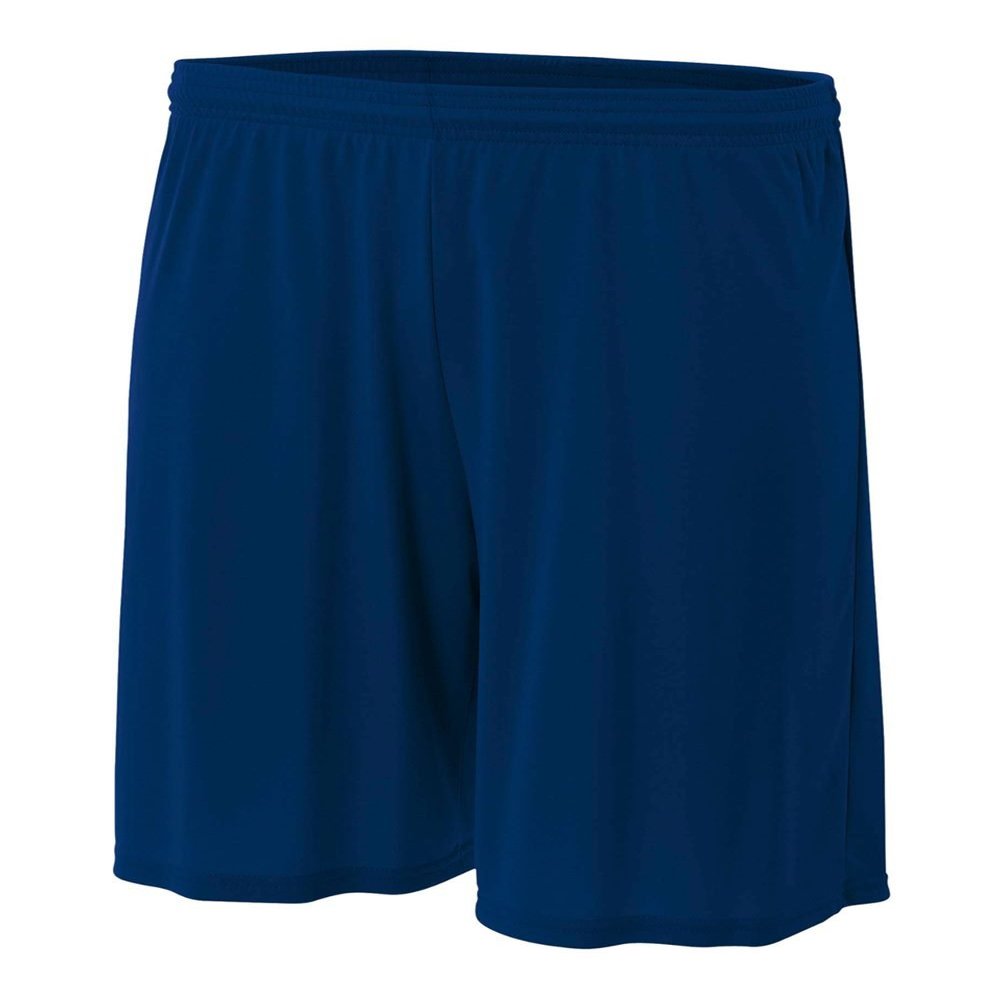 A4 Sportswear Navy Adult Large 9" Performance Shorts Moisture Wicking All Season UPF 30+/No Pockets