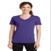 Port & Company Ladies Performance Blend V-Neck Tee view 1