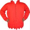 Thick Padded Zig Zag Design Gambeson ABS (RED, 44) view 1