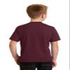 Port & Company Youth Fan Favorite Tee XS Athletic Maroon view 2