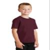 Port & Company Youth Fan Favorite Tee XS Athletic Maroon view 4