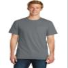 Port & Company Beach Wash Garment-Dyed Pocket Tee Charcoal 4XL view 1