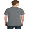 Port & Company Beach Wash Garment-Dyed Pocket Tee Charcoal 4XL view 2