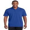 SPORT-TEK Unisex PosiCharge RacerMesh Polo | Short Sleeve Collared Shirt for Men & Women, Casual Fit Top for Work, Tennis & Golf True Royal view 1