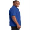 SPORT-TEK Unisex PosiCharge RacerMesh Polo | Short Sleeve Collared Shirt for Men & Women, Casual Fit Top for Work, Tennis & Golf True Royal view 3