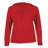 Badger Sport Ladies Red Long Sleeve XS Hoodie Tee view 1