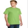 Port & Company Essential Pigment-Dyed Pocket Tee PC099P Limeade Small view 4