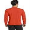 Port & Company Long Sleeve Performance Blend Tee S Orange view 2