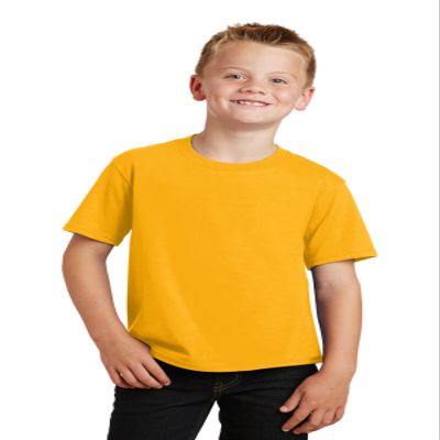 Port & Company Youth Fan Favorite Tee S Bright Gold