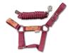 Miniature Donkey Halters and Lead Ropes by HalterUp (2 Item Bundle) Available in 10 Colors (Maroon, Large) view 1