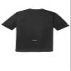 SPORT-TEK Unisex PosiCharge Elevate Tee | Fashion Workout T-Shirt for Men & Women, Athletic Gym Clothing for Spring & Summer Black view 2