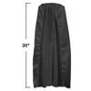 Beistle 2-Piece Fabric Capes in Black, Halloween Costume Accessory, Dress Up Party Supplies for Fantasy Magic Themed Event, Renaissance Fair, 30" view 2