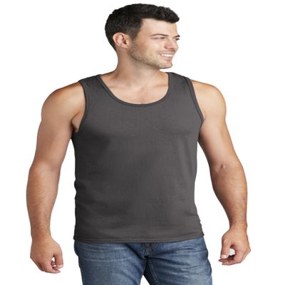 Port & Company Core Cotton Tank Top-PC54TT-S-Charcoal