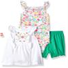 Carter's Baby Girls Diaper Cover Sets 121h125, White, NB view 1