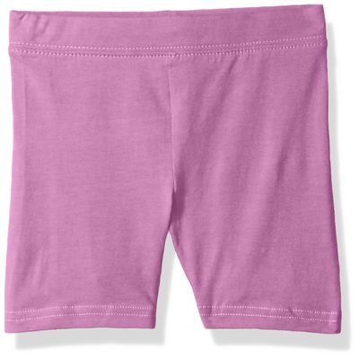 Clementine Apparel Big Bike Shorts for Girls, Fuchsia, 8