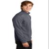 SPORT-TEK Unisex Sport-Wick Textured Quarter Zip Pullover | Casual Sweatshirt for Men & Women, Quarter Zip Spring Jacket Iron Grey view 2