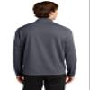 SPORT-TEK Unisex Sport-Wick Textured Quarter Zip Pullover | Casual Sweatshirt for Men & Women, Quarter Zip Spring Jacket Iron Grey view 3