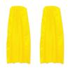 Beistle 2-Piece Fabric Capes in Yellow, Halloween Costume Accessory, Dress Up Party Supplies for Fantasy Magic Themed Event, Renaissance Fair, 30" view 1
