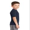Port & Company Youth Performance Blend Tee XS Deep Navy view 3