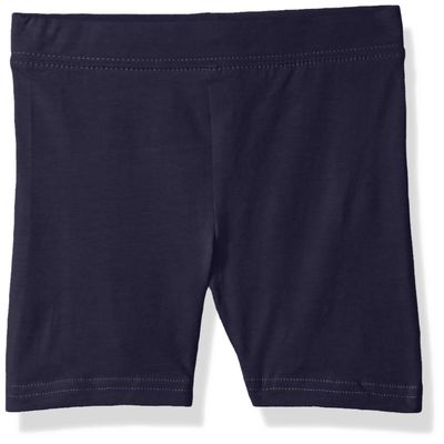 Clementine Apparel Big Bike Shorts for Girls, Navy, 5