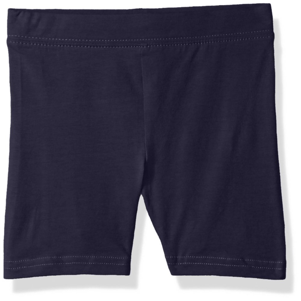 Clementine Apparel Big Bike Shorts for Girls, Navy, 5