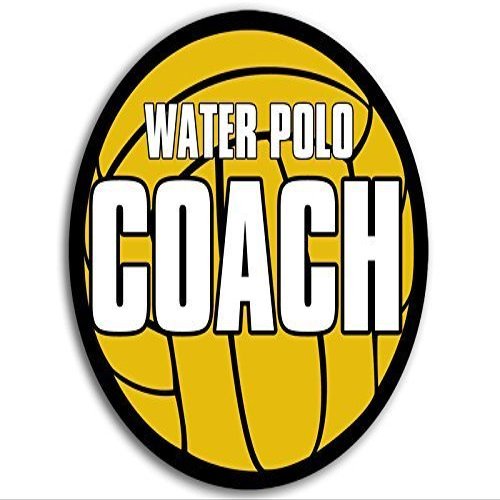 LPF USA Round Ball Shaped Water Polo Coach Sticker (h20 Decal h2o)