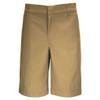 Pro5 Boys School Uniform Husky Fit Shorts Pant Black/Navy/Khaki/Grey 8~22 (8, Khaki) view 1