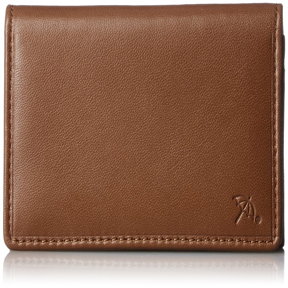 Arnold Palmer PECORA Series APC-3207 (Tan) Business Card Holder, Sheepskin, Sheepskin