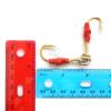 40 Fish WOW! Size 1/0 Gold 4X Strong Assist Hooks for Vertical Speed jig, Knife jig, Butterfly Jigs, Flat Fall jig view 2