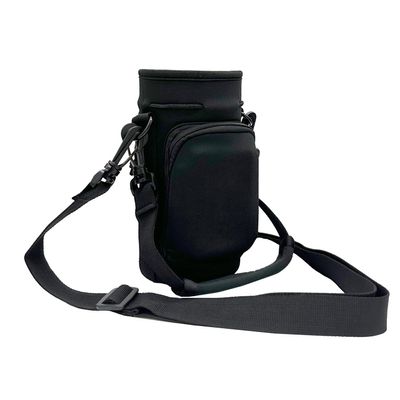 Wanty Neoprene 40 Oz Insulated Water Drink Bottle Cooler Pocket Carrier Sleeves Tote Bag with Adjustable Straps for Climbing Cycling and Running Outdoor Activities (40 OZ)