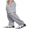 PRO 5 Fleece Cargo Sweatpants 60/40 Light Heavy Soft Warm Active Pants (XL, Heather Grey) view 1